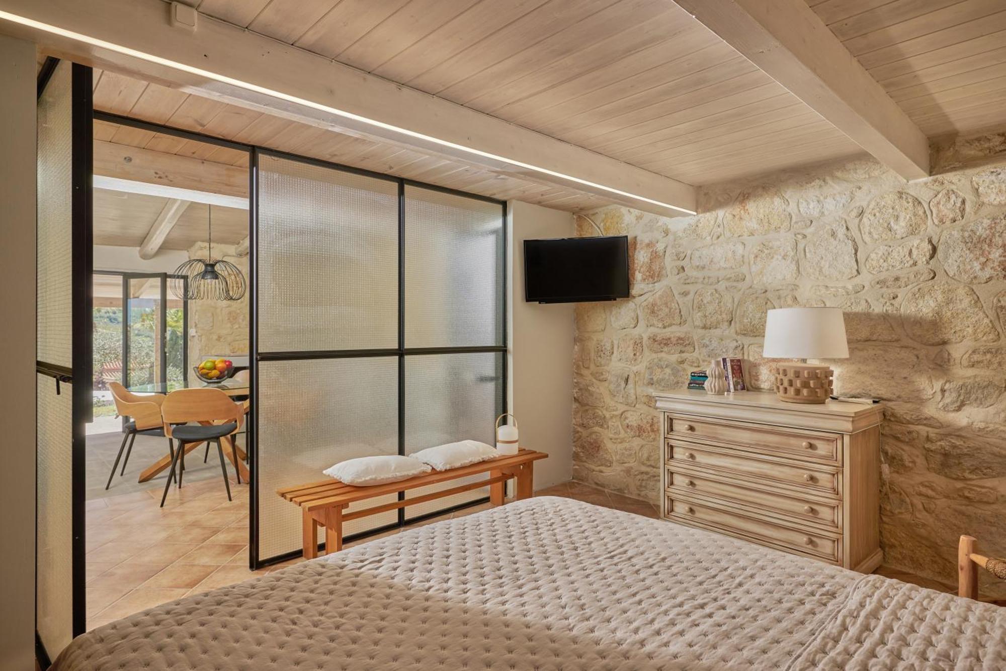 The Olive Grove Villas With Swimming Pool And Breakfast Arhánesz Kültér fotó